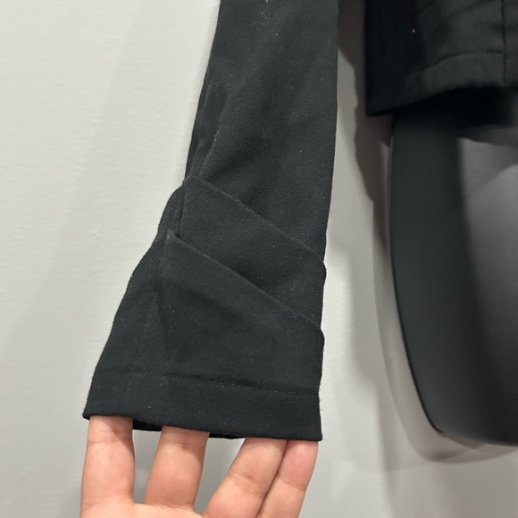 Black open blazer - Picture 6 of 8